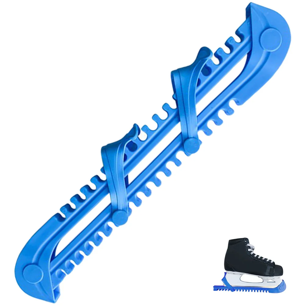 1 ペアアイススケートガードスケートブレードプロテクター耐摩耗性スケートシューズカバースケートガード耐摩耗性ブレードカバー