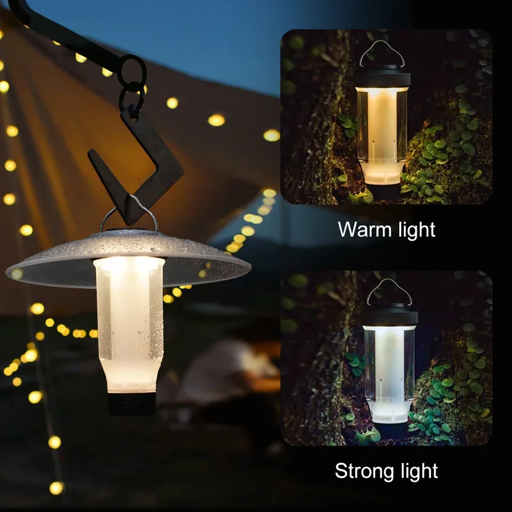 Rechargeable Camping Lantern, Outdoor Hanging Tent Light, Emergency Powerful Work Lamp Similar to Zane Arts, ZIG LT003