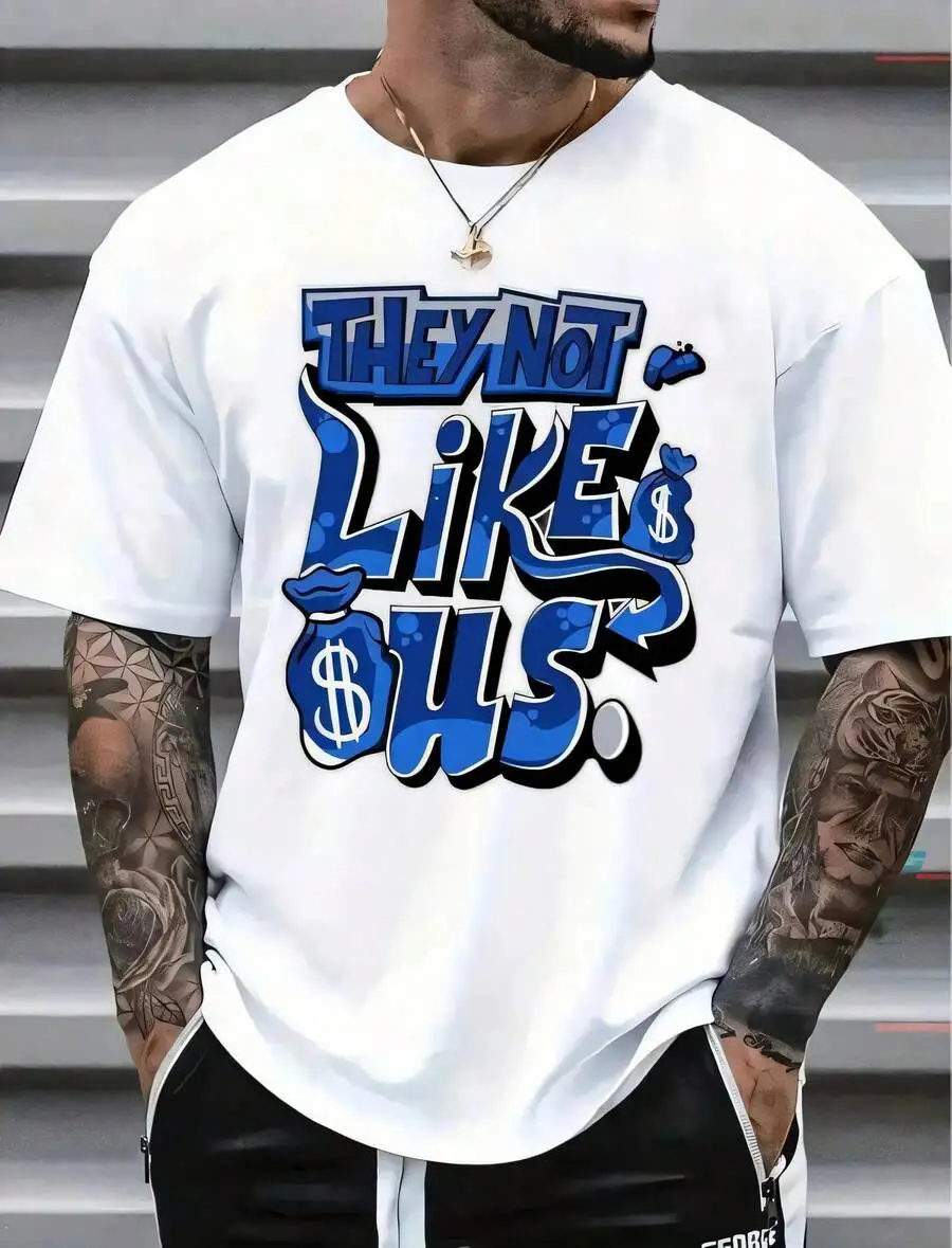 1pc Man S' Bold Letter Graphic Print Black TShirt Crew Neck Casual Cotton Tee Medium Stretch Knit Fabric Regular Fit For Boys Ma
