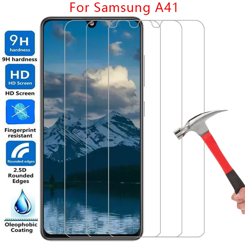 Funda para teléfono Samsung Galaxy A41, cristal templado para Samsung A41, Galaxy A41, A 41, 41A, 4G, 5G, cubierta trasera 360, funda para Samsung Galaxy A41