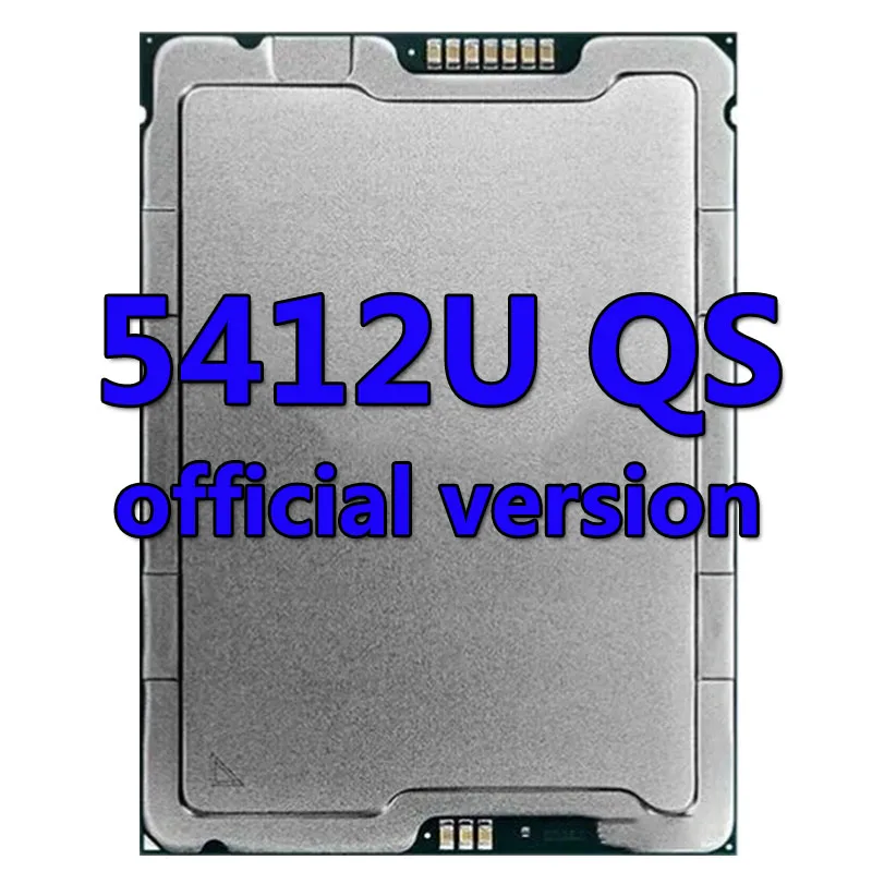 Xeon Gold medal 5412U QS version CPU 45MB 2.1GHZ 24Core/48Thread 185W Processor LGA4677 FOR C741 Server Motherboard