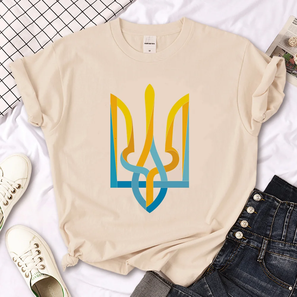 Ukrainian Ukrainian Ukraine Rwa t-shirts women funny comic Japanese tshirt girl harajuku clothing