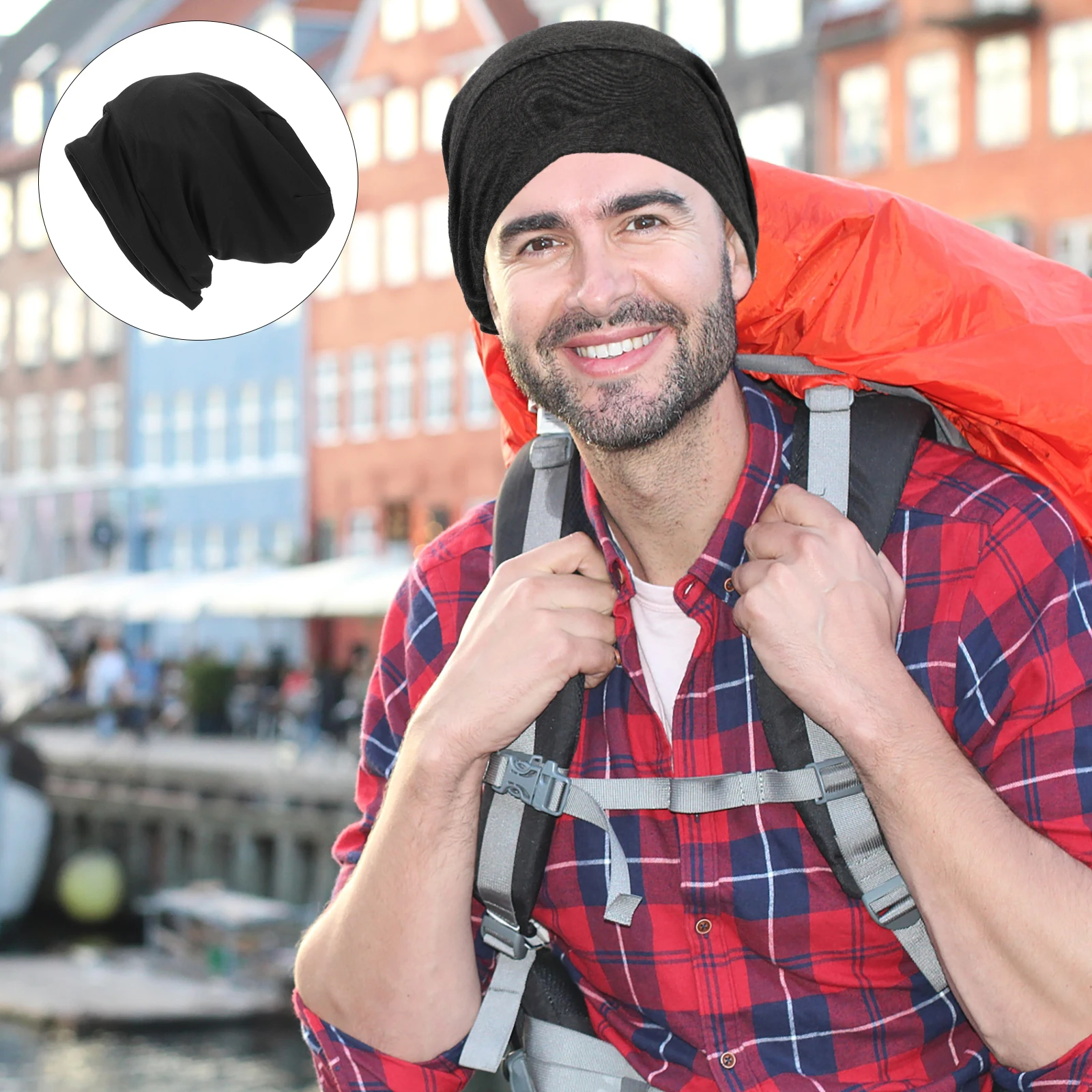 

Satin Sleeping Hat Chemotherapy Elastic Comfortable Hair Care Bonnet Women Sleeping Hat Elastic Comfortable Bonnet