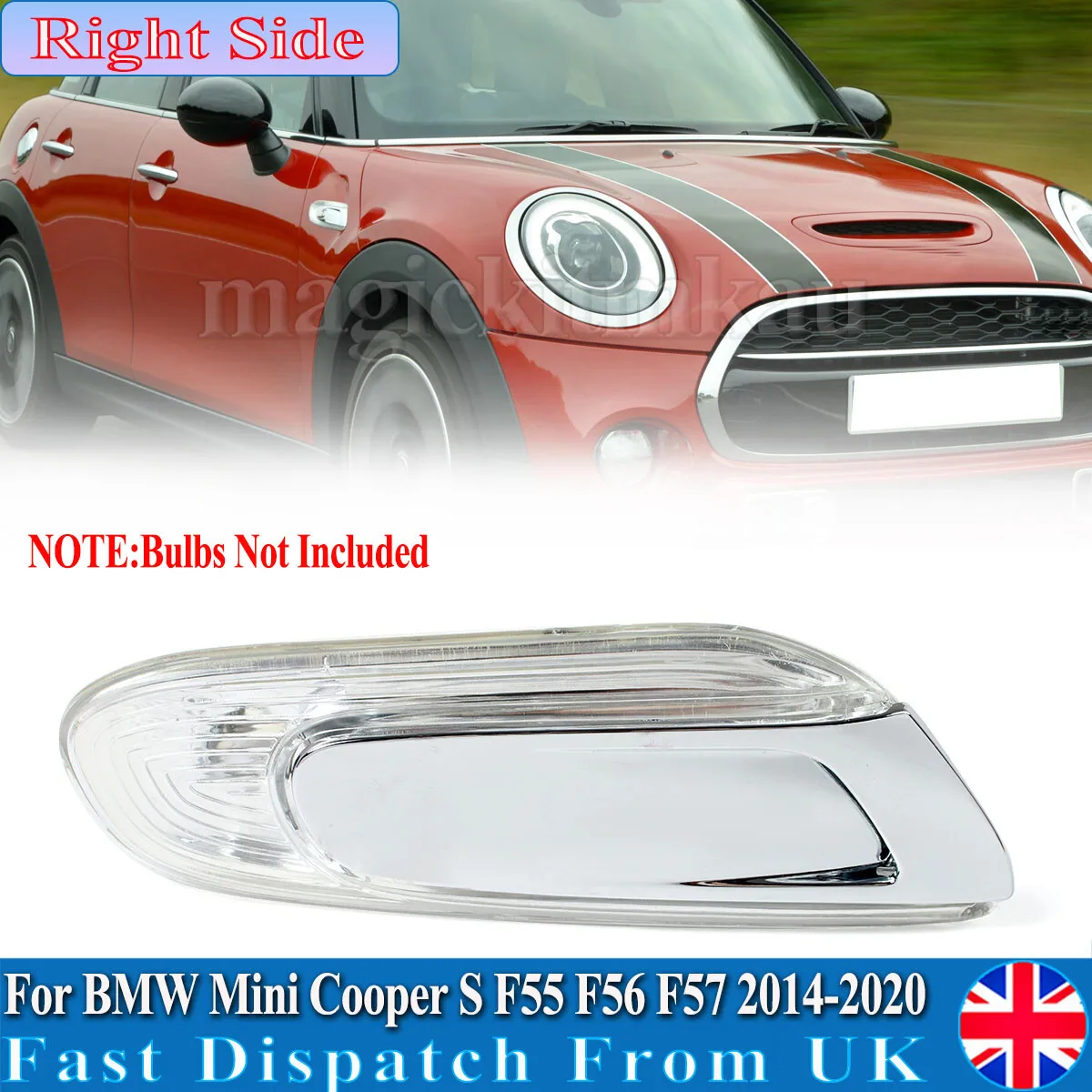 

Front Turn Signal lamp For BMW Mini Cooper S F55 F56 F57 2014 2015 2016 2017 2018 2019 2020 front right signal light fender