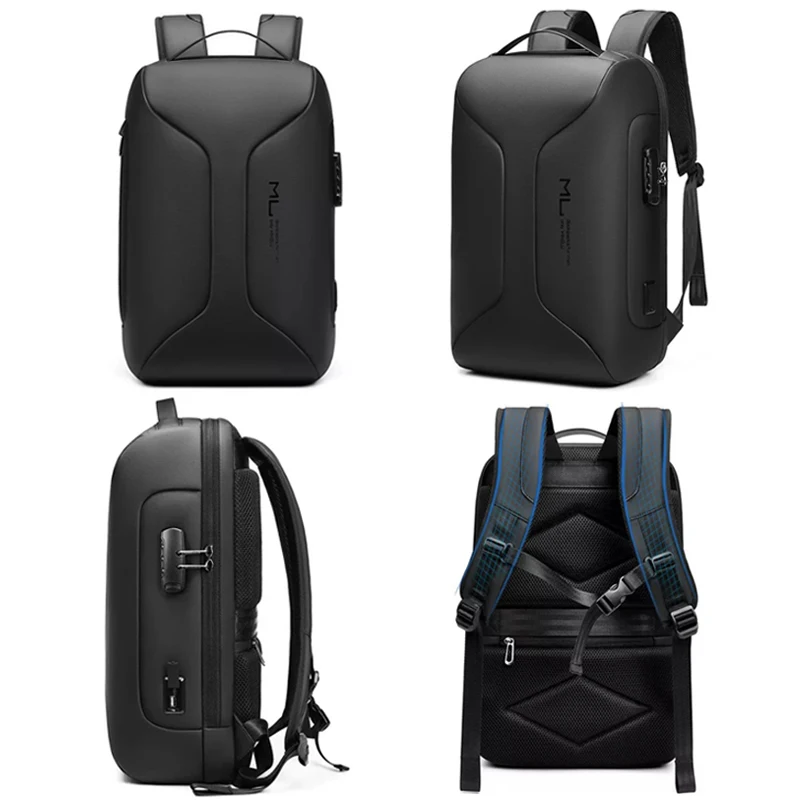 Homens de Negócios Multifunções Waterproof Notebook Mochila Grande Capacidade Travel Laptop Pack School Bag Para Masculino Feminino Mulheres