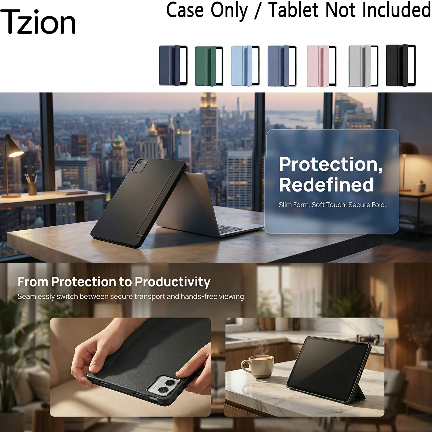 

ProCase Full-Edge Protective Case for Lenovo Idea Tab 11" 2025 /Lenovo Tab K11 Gen 2 (TB-336ZU/TB-336FU)