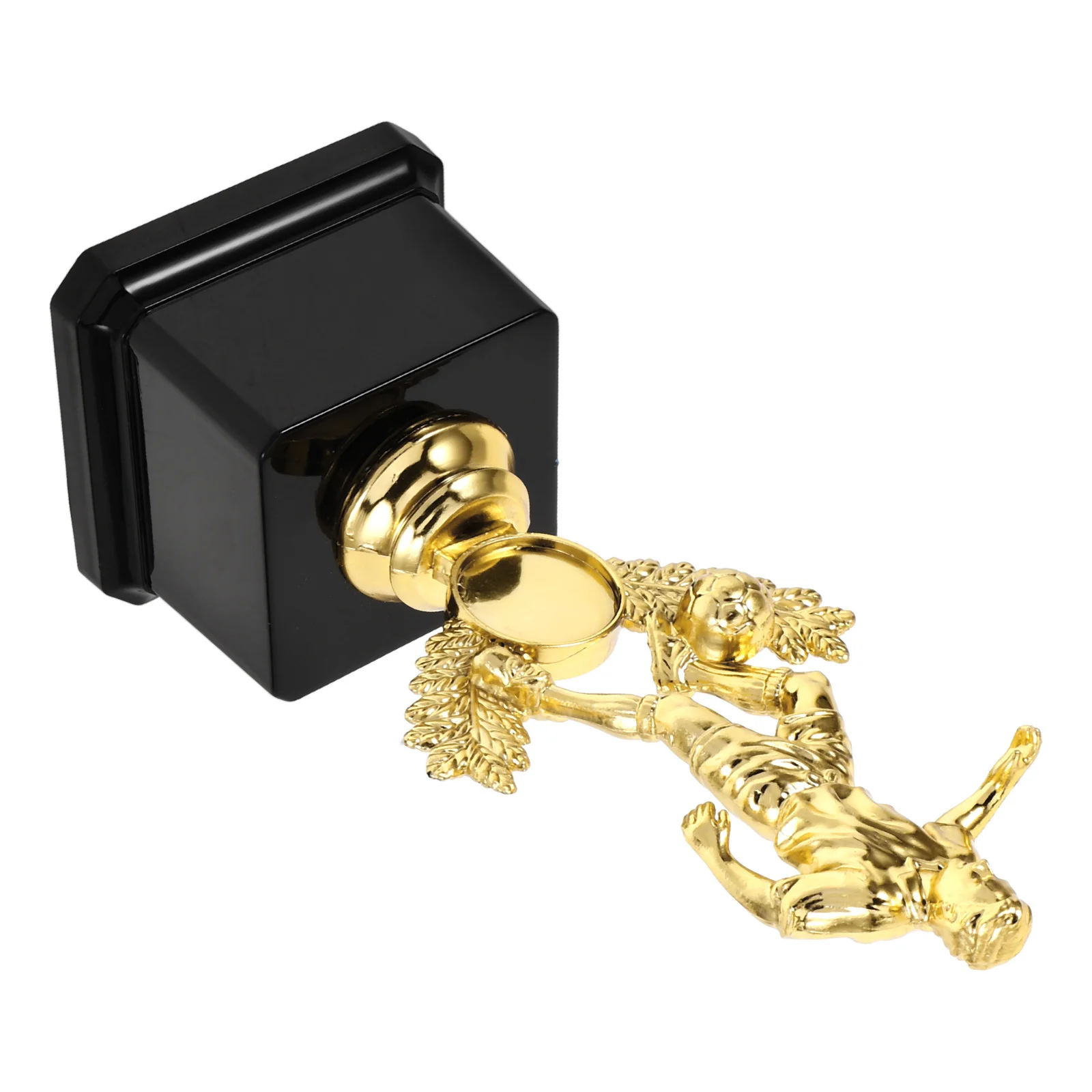 

Plastic Soccer Trophy Smooth Texture Durable Construction Championship Games Team Awards Versatile Decorative Present