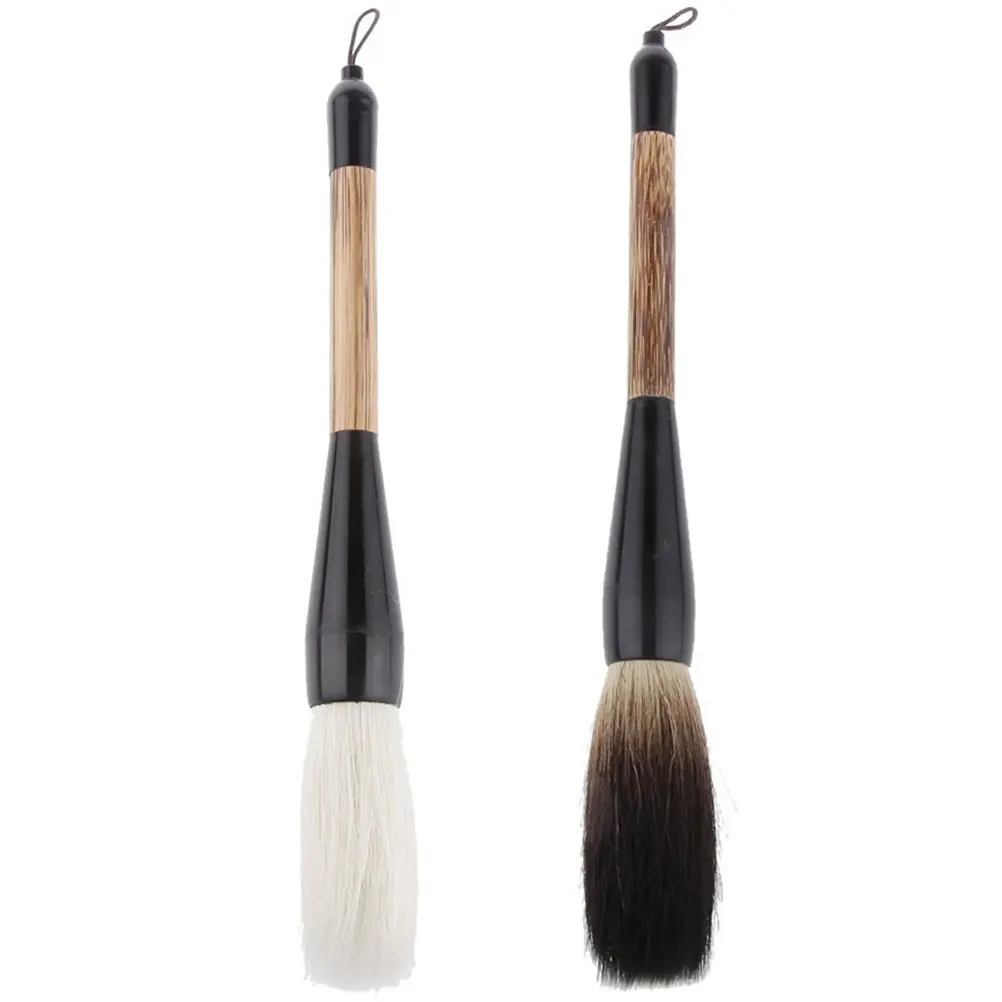 2pcs Chinese Calligraphy Brush Pens for Writing, Painting & Drawing – Ergonomic Grip Art Stationery Set