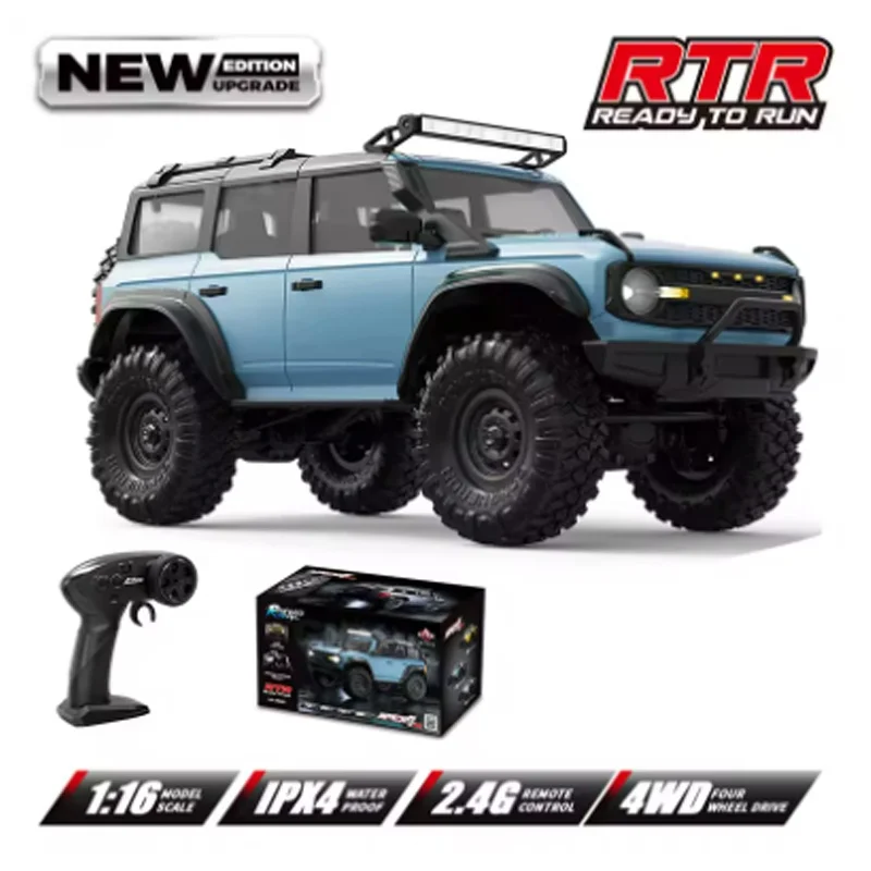Meilleure vente R1601-09 1:16 voiture Rc Ford cheval voiture d'escalade quatre roues motrices modèle tout-terrain télécommande voiture garçon jouets et cadeaux