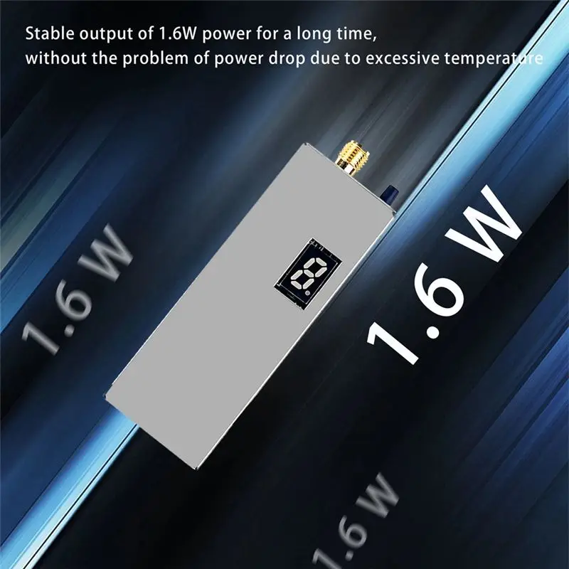 FPV VTX 1.2G 1.3G 1.6W Transmitter 8CH 0.1Mw/25Mw/800Mw/1600Mw VTX Transmitter For Long Range FPV Drone RC Model