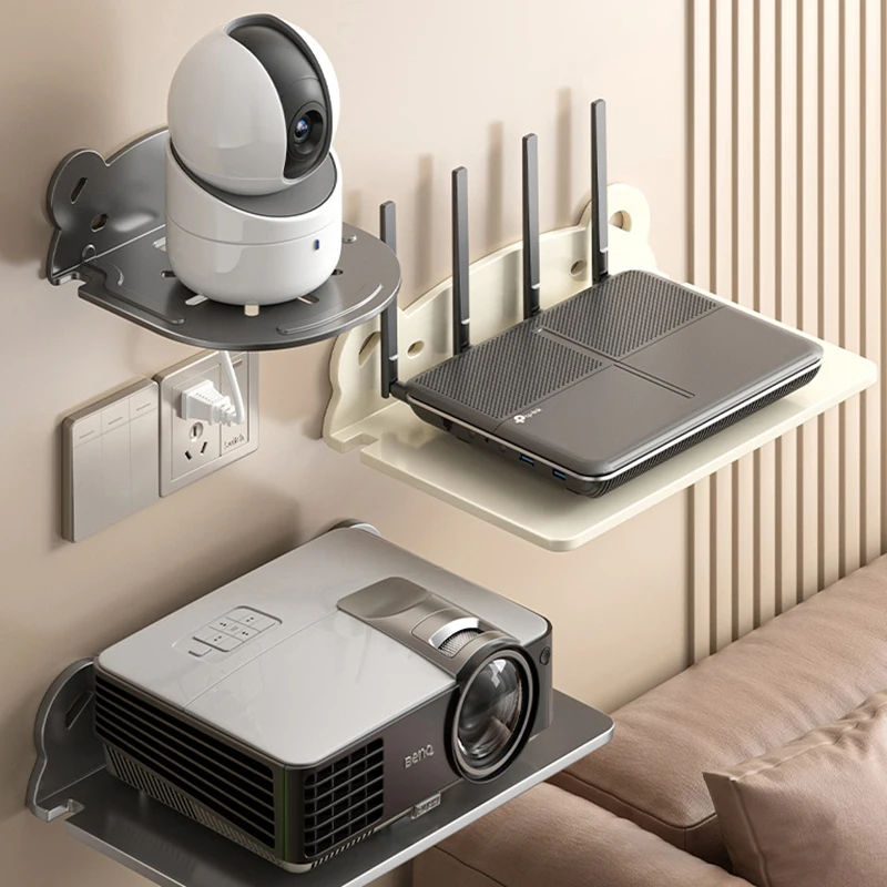 Support de budgétaire mural sans poinçon, support d'invite en métal durable, support de surveillance intérieur et extérieur, cortors