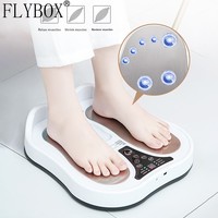 Electric pulse foot massager EMS foot pad acupuncture electrotherapy pad heating foot massage machine
