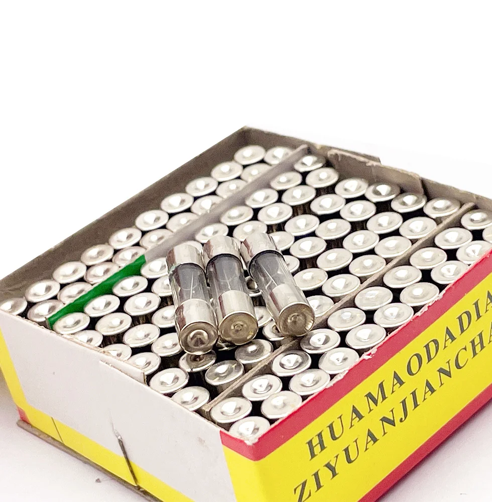5*20mm Glass Fuse 0.5A 250V Fast Fuse 5*20 F0.5A 500MA 250V