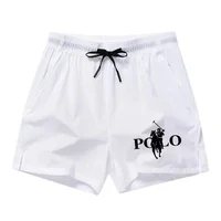 2026 Summer Ice Silk Quick Drying Beach Shorts for Men's Slim Fit Running, Swimming, Fitness, Breathable Shorts