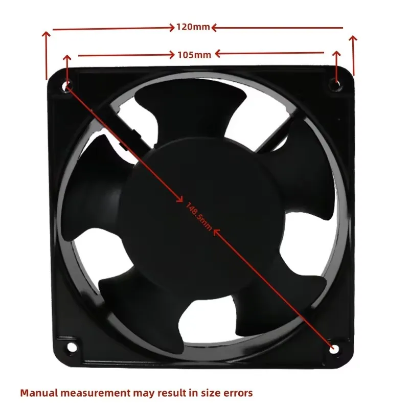 Original 12038 220V DP200A 2123XBL 2PIN Cooling Fan Blower  Axial Fan 0.14A