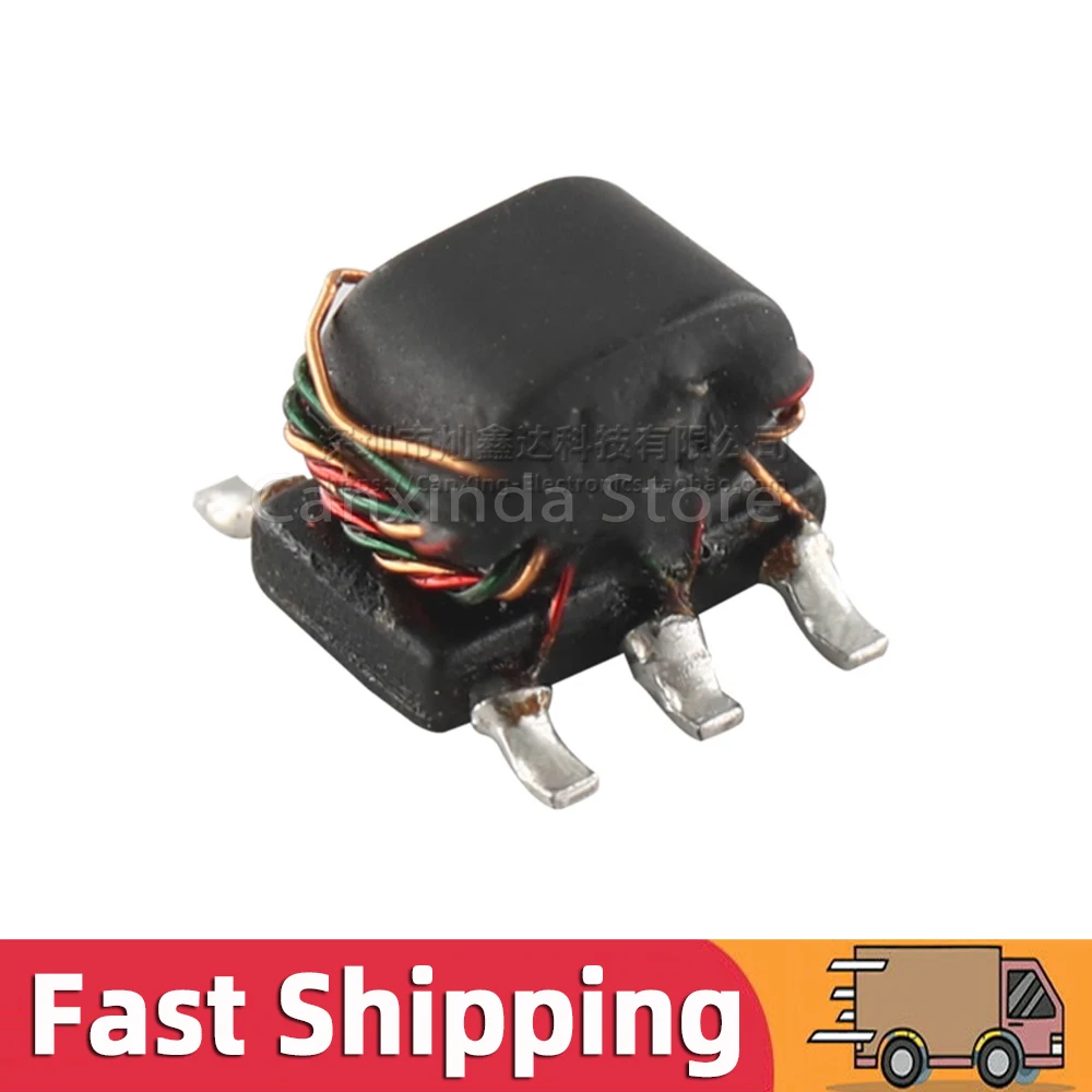 5pcs SMD RF Signal Balun Transformer 1CT:1:1.33 Frequency 3MHz-200MHz Unbalanced Balanced Isolated Isolation YB006T-3334TS