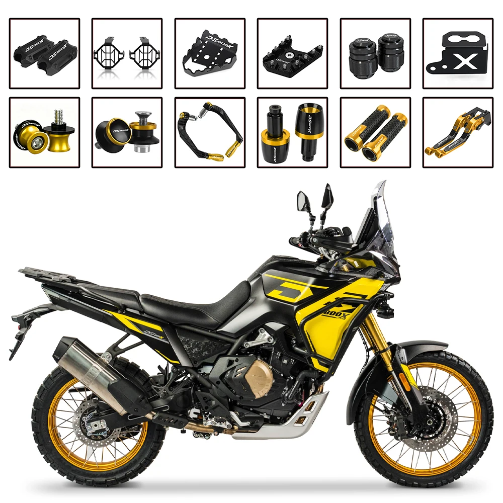 

For VOGE 800 Rally DS 800 X Rally Accessories Brake Clutch Levers Handlebar Grips Valve Stem Cap Brake lever Pedal DSX800 Parts