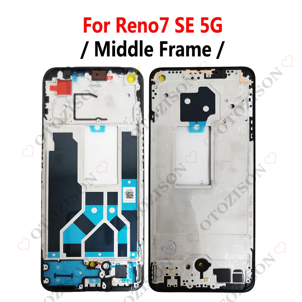 Reno7 Middle Frame For OPPO Reno 7 4G 5G Reno7 Z 7Z 7SE Frame Reno7 Middle Frame For OPPO Reno 7 4G 5G Reno7 Z 7Z 7SE Frame