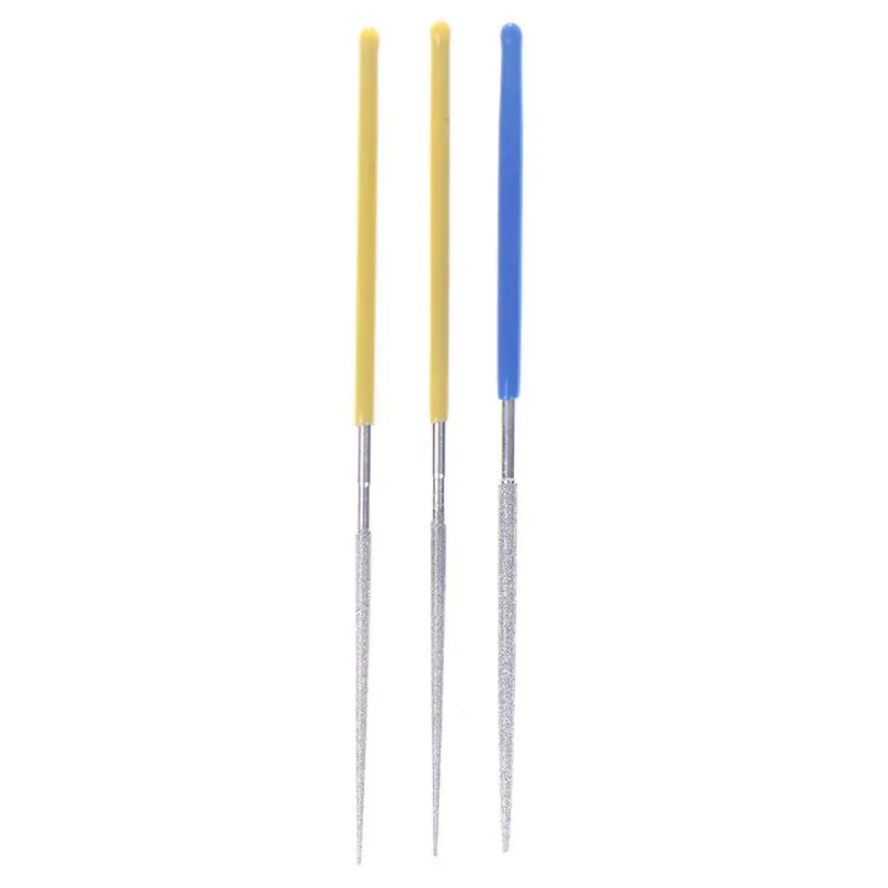 Diamond Sharpening 2mm Round Needle Files for Crafting, Metal, Jewelry, Stone and Wood