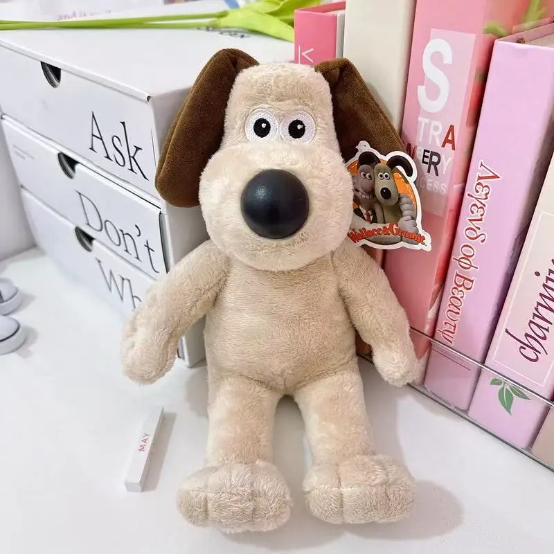 Invencible Headmaster-muñeco de perro, juguete de peluche de Anime de 23/35cm, bonito Animal relleno, regalo de Navidad y Acción de Gracias