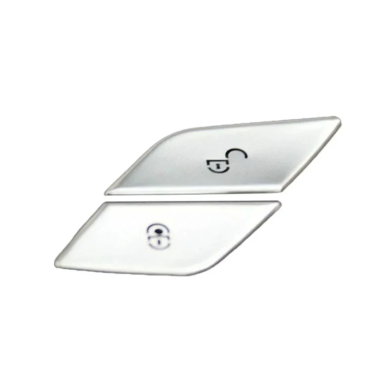 Mercedes Benz C Class W205 E Class S320 GLC260 C200L E300 Door Lock Unlock Button Sticker Interior Trim Decoration New Car Part