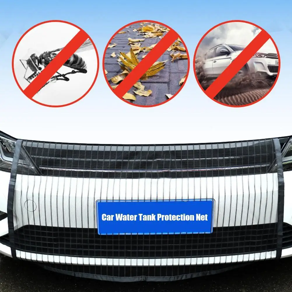 

Car Grill Protection Net Foldable Hood Engine Bumper Net Car Front Mesh Anti Insect Repellant Car Condenser Protection Net