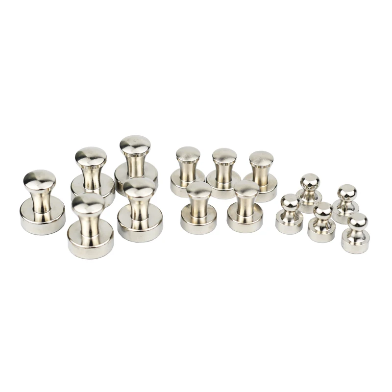 Magnetic Push Pins super Neodymium Magnet Sucker Pushpins Metal Thumbtack for Refrigerator White Board Strong Office