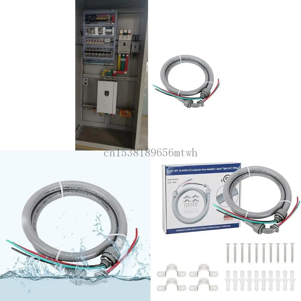 

Неметаллическая жидкость плотно гибкая электрическая мощность кабелепровода кнуты в сборе B03D