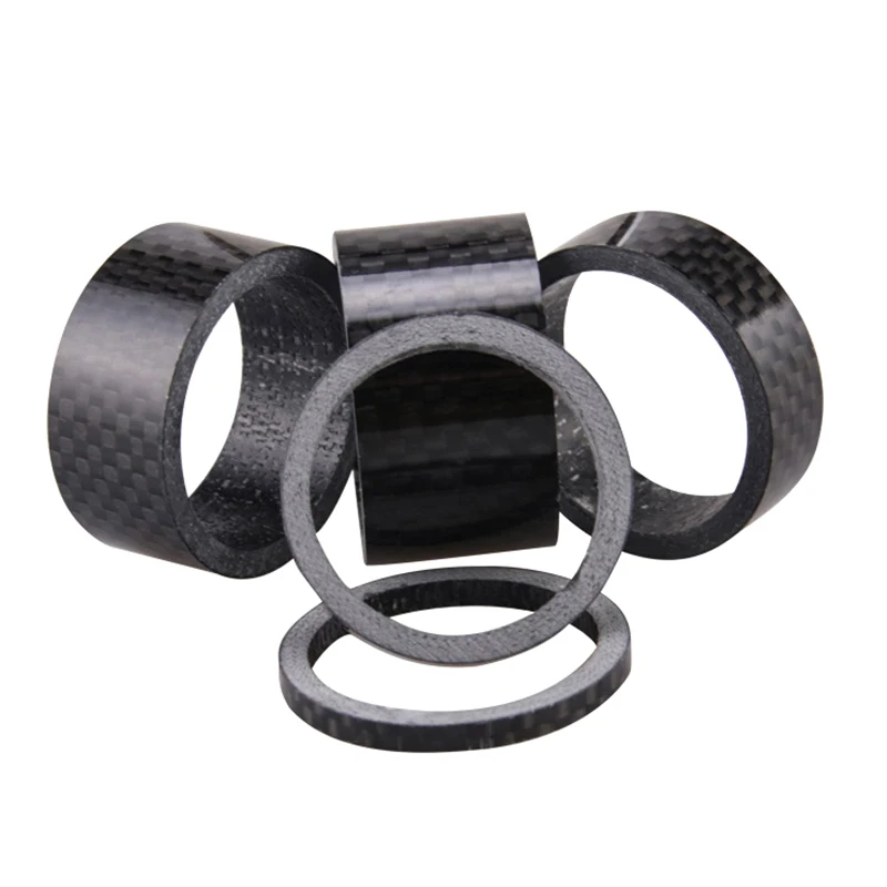 Bicycle Carbon Fiber WasherForksBowlsetsHandlebarsCarbon Fiber Height WashersBicycle Accessories