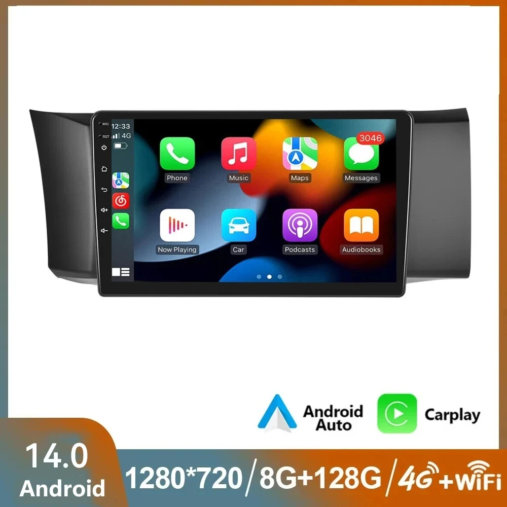 

Wireless Carplay 4G Android 14 For Toyota GT 86 For Subaru BRZ 2012 -2014 2015 2016 IPS Screen Car Radio Audio Multimedia Player