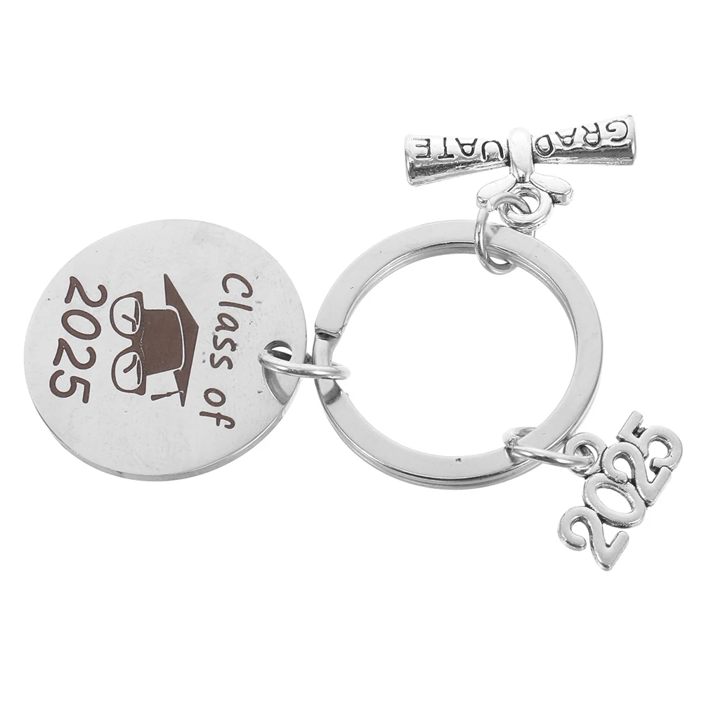 

Graduation Keychain Graduation Keepsake Stainless Steel Charm Practical Keepsake Nurse Keyring Graduate Gifts Packaging