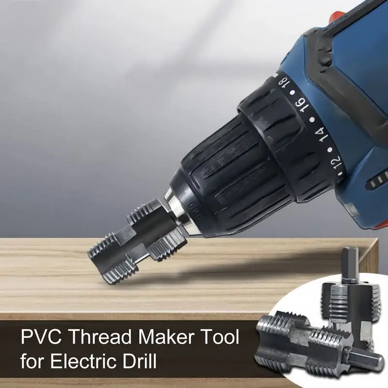 Water Pipe Threader Ergonomic Pipe Threader 1/2 Inch Thread Maker Reusable Manual Threading Tool 3/4 Inch Plumbing Tool For