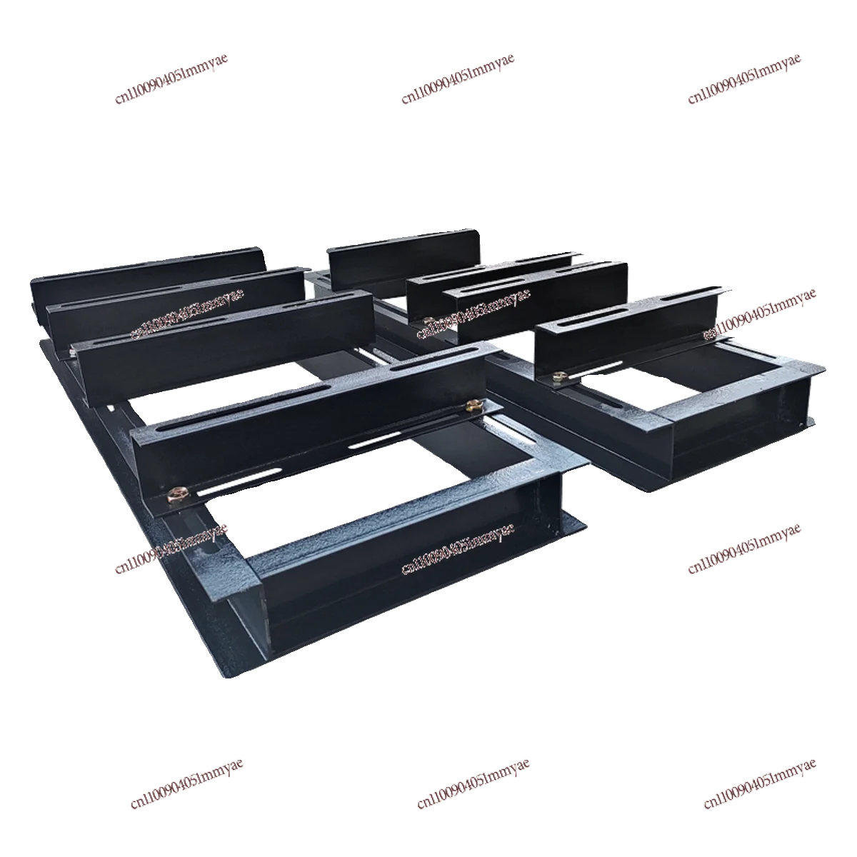 Channel steel frame Universal wheel Adjustable motor bracket Iron rack