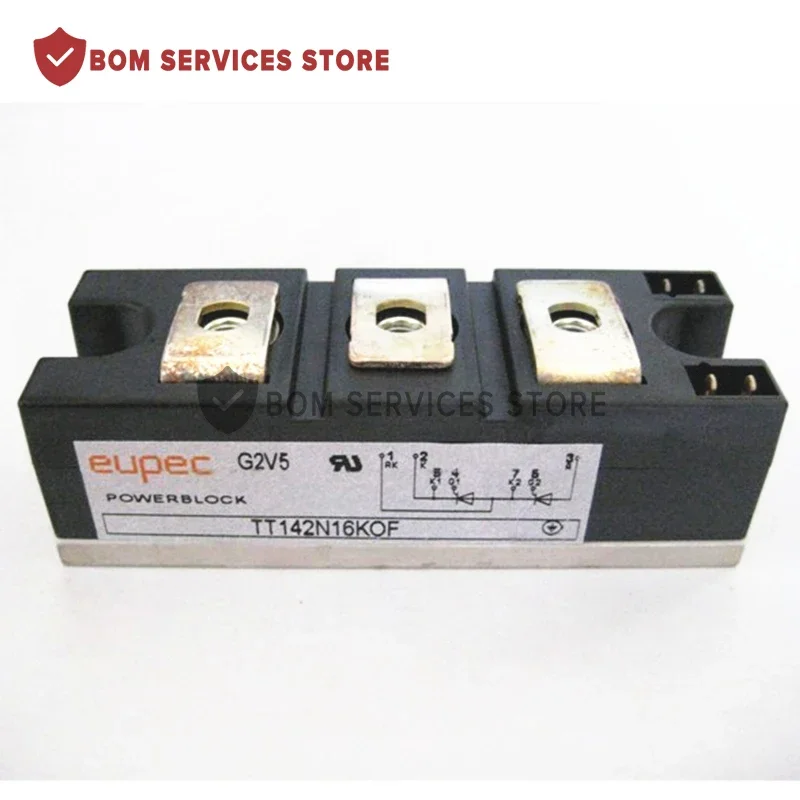 TD142N12KOF TD142N14KOF TD142N16KOF TT142N12KOF TT142N14KOF TT142N16KOF TT142N18KOF TD142N18KOF الوحدة الأصلية الجديدة