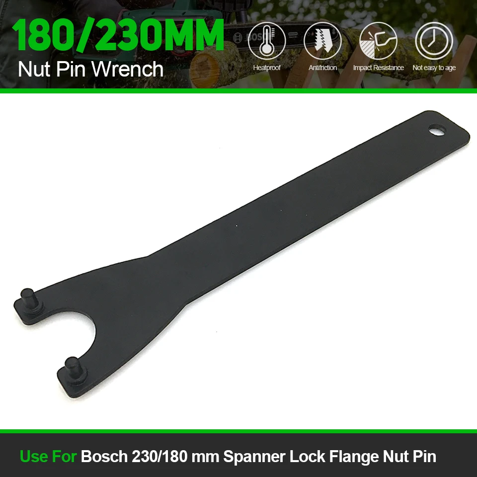 

Wrench Repalce For Bosch 230 180mm Spanner Lock Flange Nut Pin Angle Grinder Tool Power and Hand Tools Parts Accessories Fast