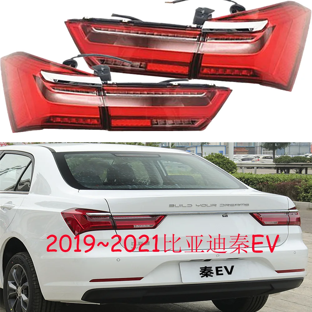 1pcs car accessories bumper tail light for BYD EV qin taillight Taillamp 2019y for BYD fog lamp