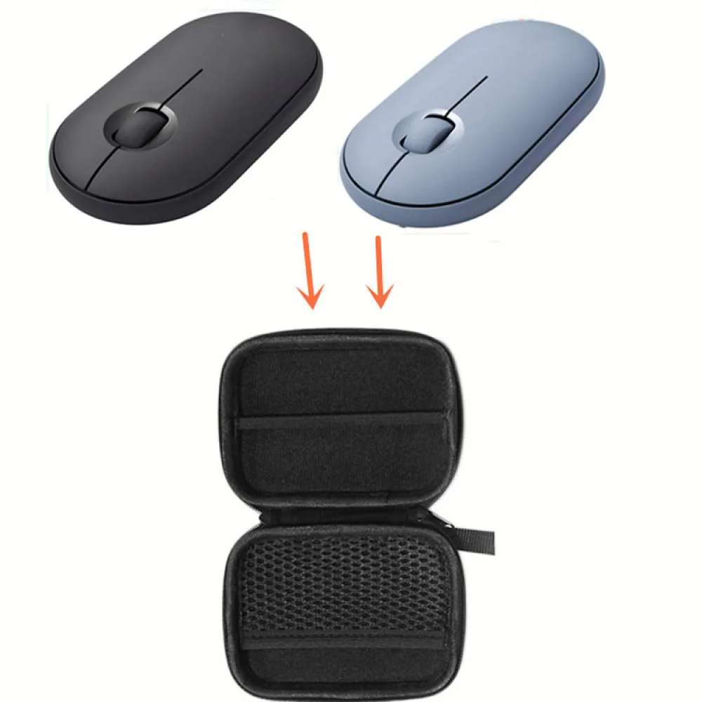 

Portable Mouse Storage Bag Protective Case Wireless Mouse Cover for Logitech Pebble M350 M355 i345