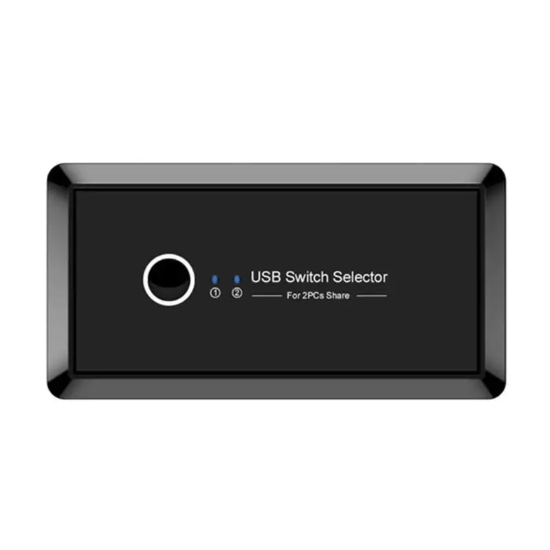 Y1UB USB Switcher Selector 2 Computers Sharing 4 USB Devices Switcher Hub Adapter