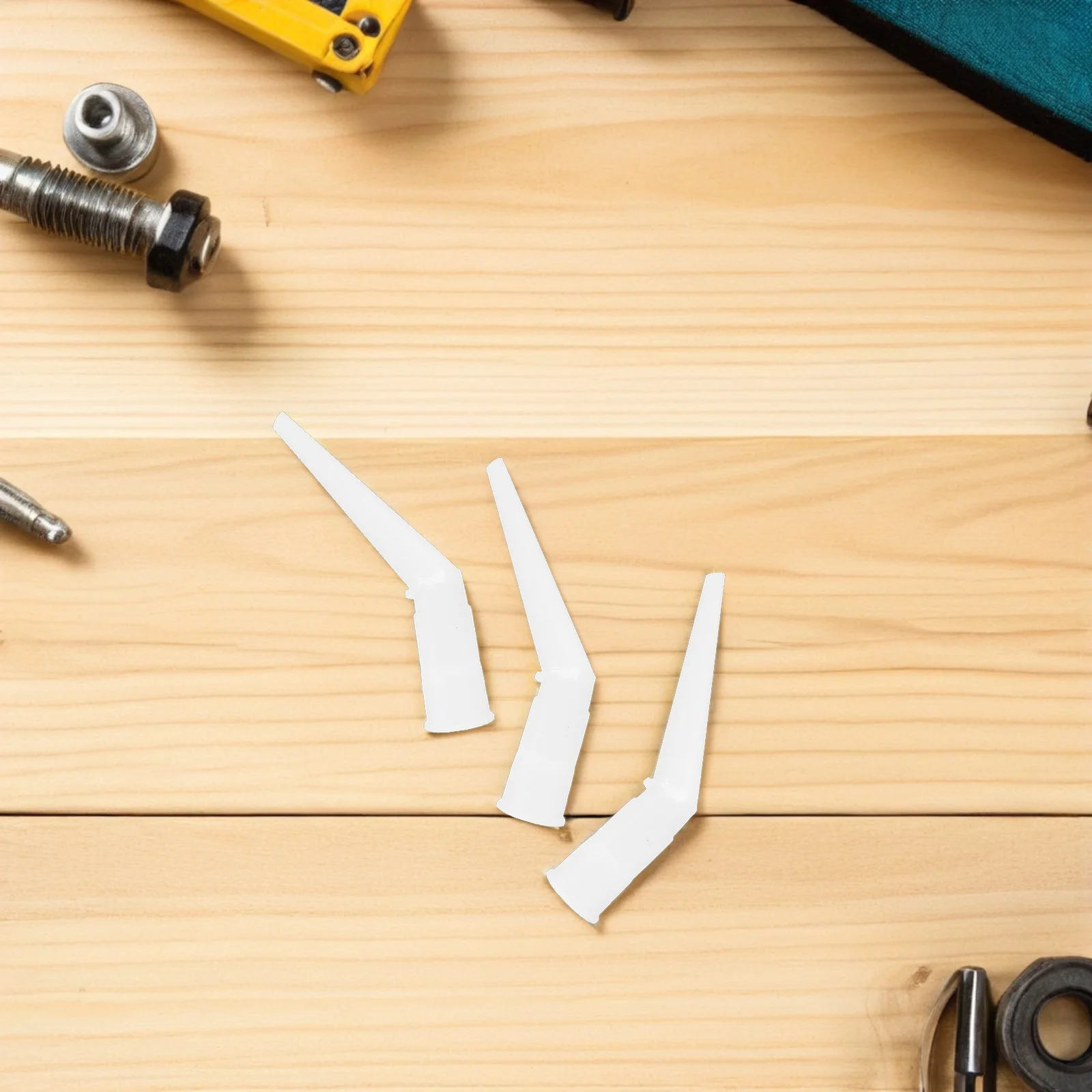 20pcs Caulk Nozzles For Home Repair Plastic Sealing Tips 1.5Cm Inner Diameter Multipurpose Caulking Applicator Reusable