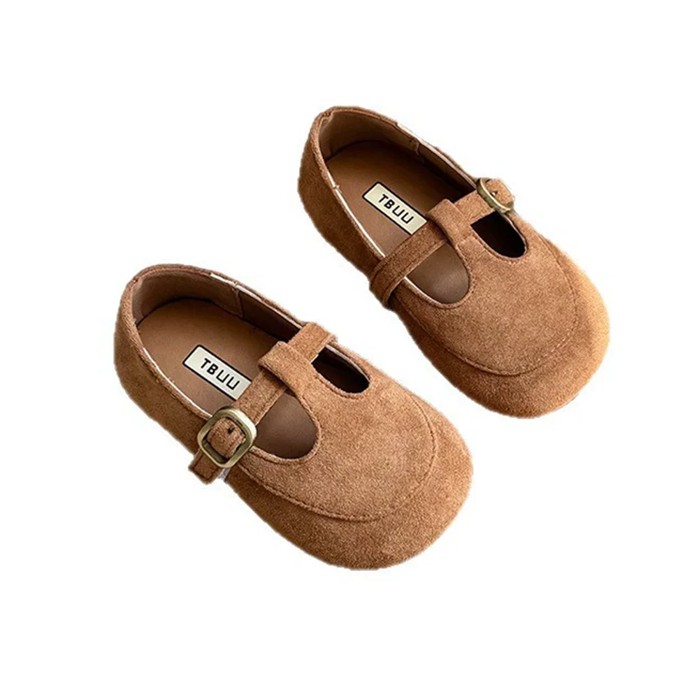 French small leather shoes Spring/Autumn 2026 new Korean version girls' leopard print princess soft-soled bean single shoes