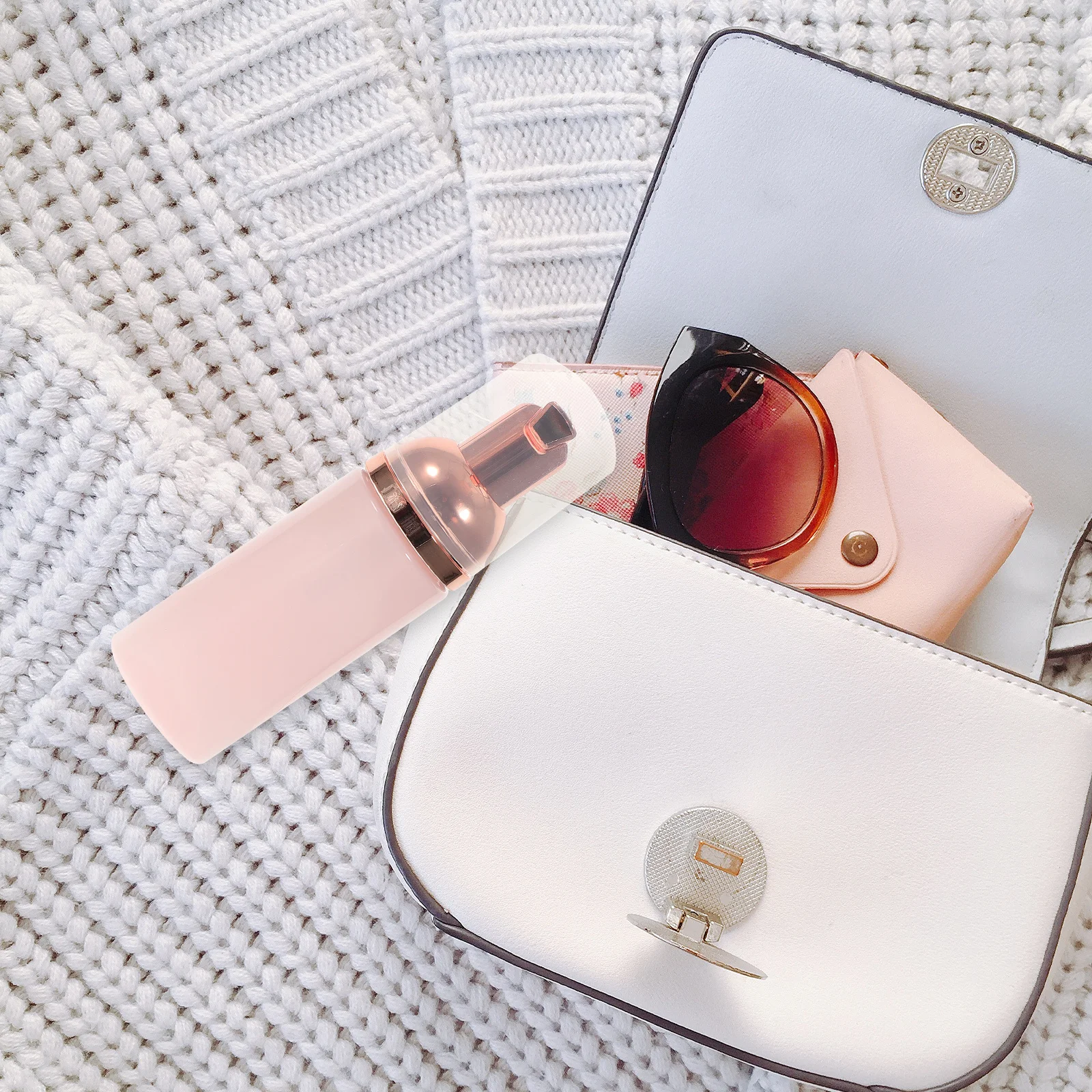 3Pcs 50Ml 포밍 펌프 병 DIY 액체 비누 디스펜서 가벼운 휴대용 지갑 가방 페이셜 클렌저 용 포켓 보관함