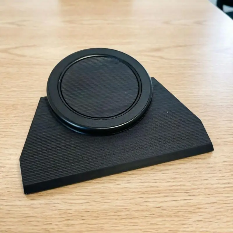 Y1UB Back Phone Holder for Remote Controller Viewing, Round Pad Mount for FPV Screen Access, Field Monitoring, and Outdoor