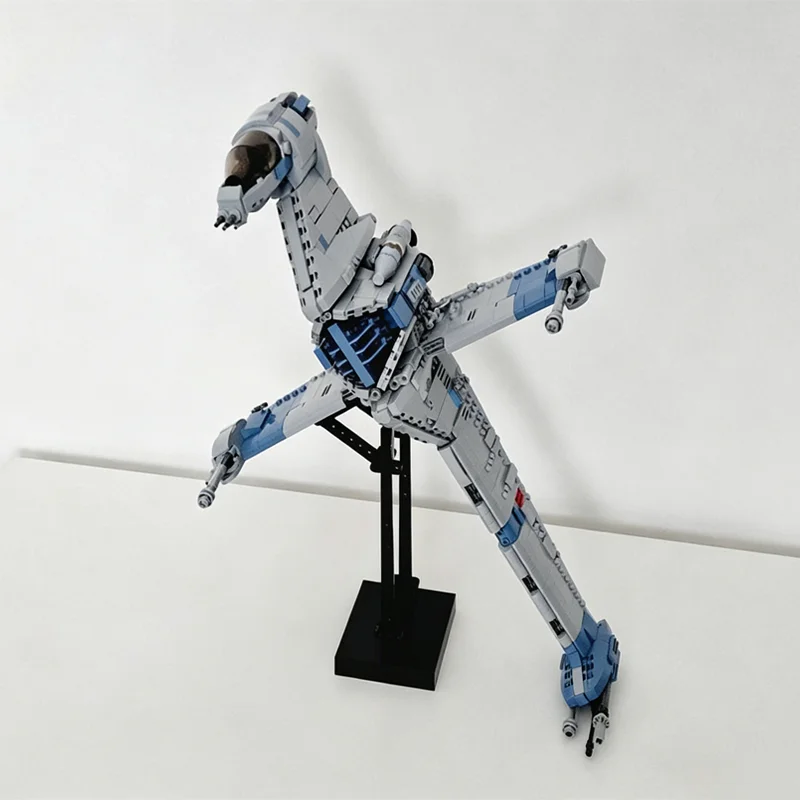 New 1185Pcs Famous Star Battle Movie Moc B-Wing Spacefighter Model Diy Creative Ideas Bricks Toy Birthday Gift Building Blocks