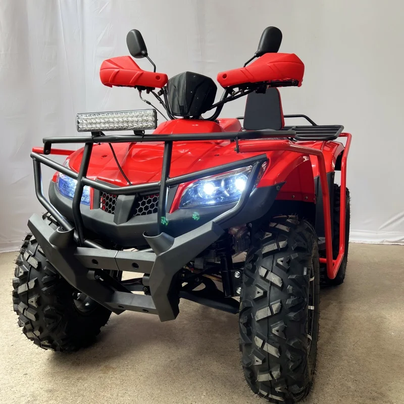 New Style 200cc 4-Stroke Automatic ATV Quad Bike with 1000w Power Chain Drive 4WD Gas/Electric Fuel Options 250cc Displacement