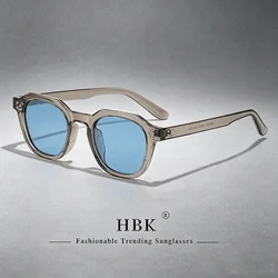 HBK Retro Polarized Sunglasses for Men Women New High Quality Eyewear Outdoor Sport Driving Travel lunette de soleil homme UV400