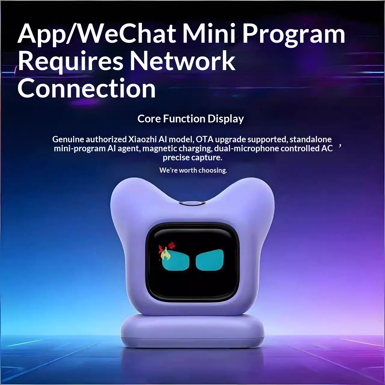 Daydream Talk Xiao Zhi Ai Smart Robot Companion Robot Intelligent Dialogue Emotional Companionship Wireless Indoor Intelligence