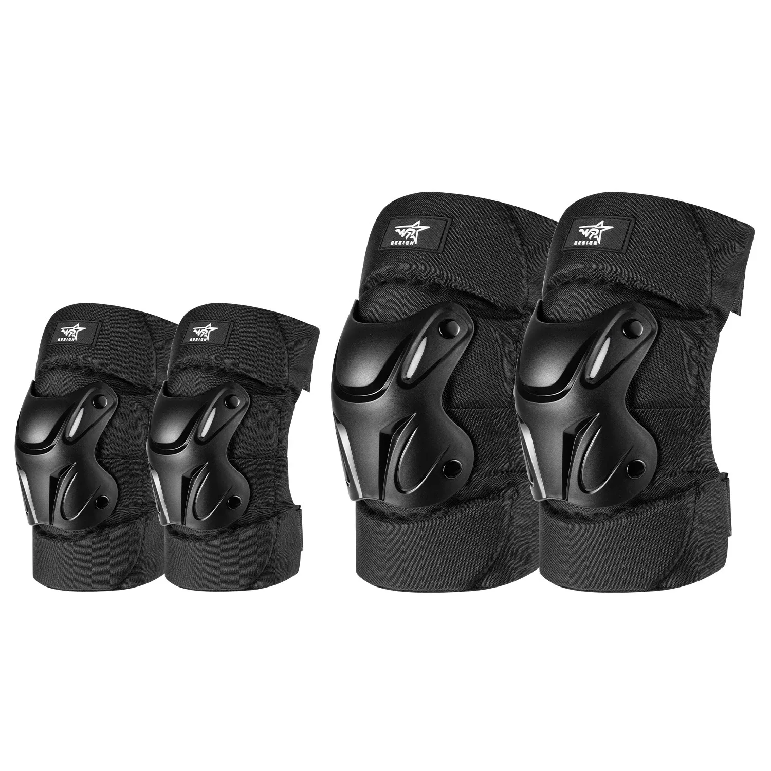 

Motorcycle Knee Pads PP Shell Short Elbow Reflective Protective Gear Riding Off-road Outdoor Protection Locomotive Anti-fall