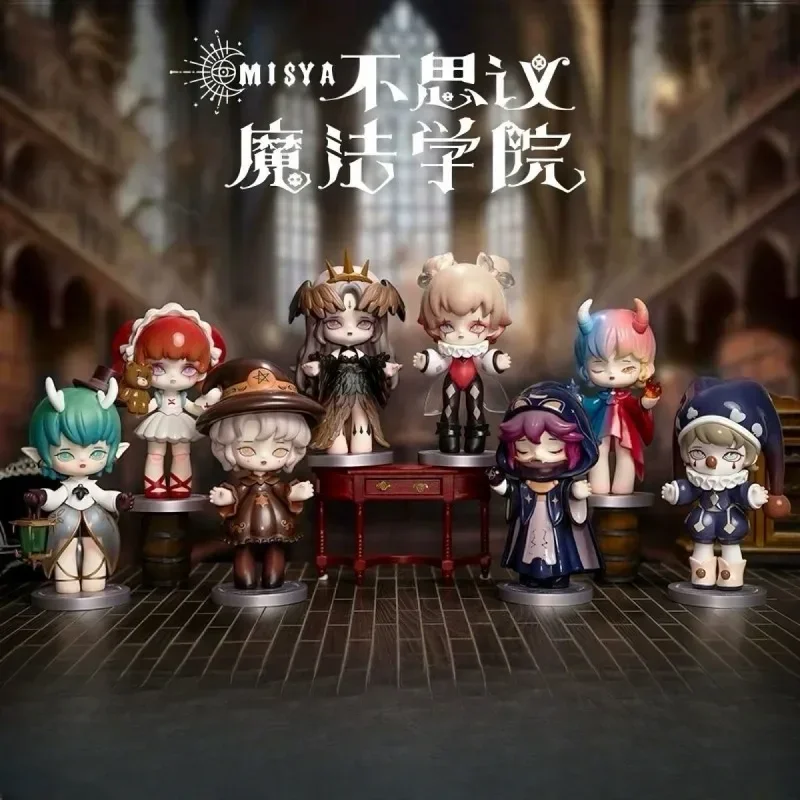 

Misya Incredible Magic Academy Blind Box Cute Kawaii Action Figure Trendy Doll Desktop Decor Surprise Birthday Gift Girls Toy
