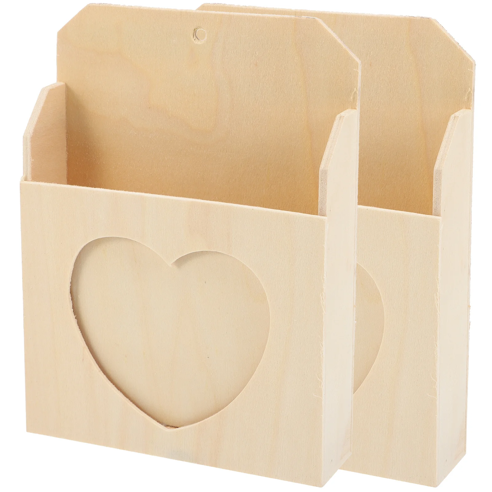 2 قطعة صندوق تخزين مغلف خشبي فارغ لتقوم بها بنفسك منظم الحرف اليدوية حامل تعليمي لتلوين مجوهرات الصور القلم #6