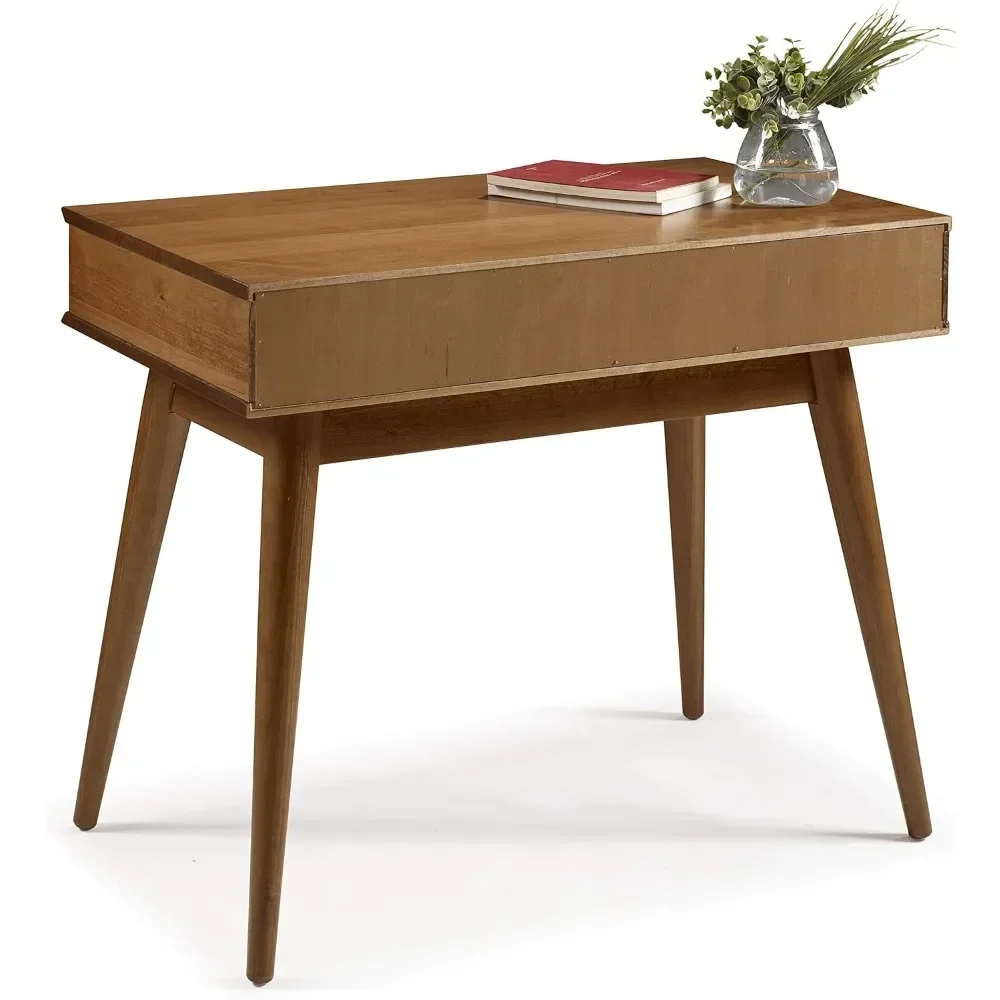 

Mid-Century Modern Solid Wood Writing Desk